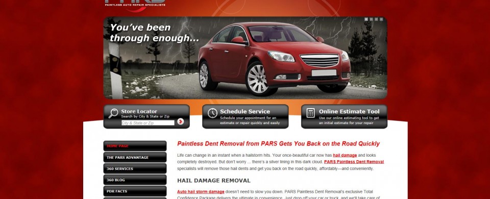 PARS Paintless Dent Repair